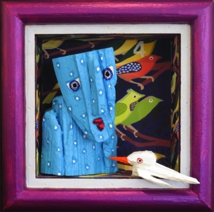 Bird Watching
8" x 8" x 4"
SOLD Bird Watching
8" x 8" x 4"
SOLD